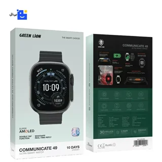 ساعت هوشمند طرح اپل واچ اولترا گرین لاین Amoled