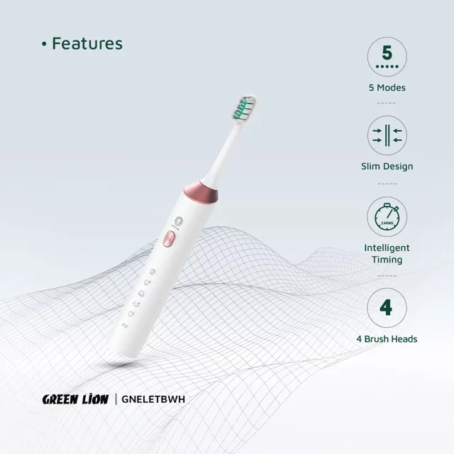 Green Lion Toothbrush