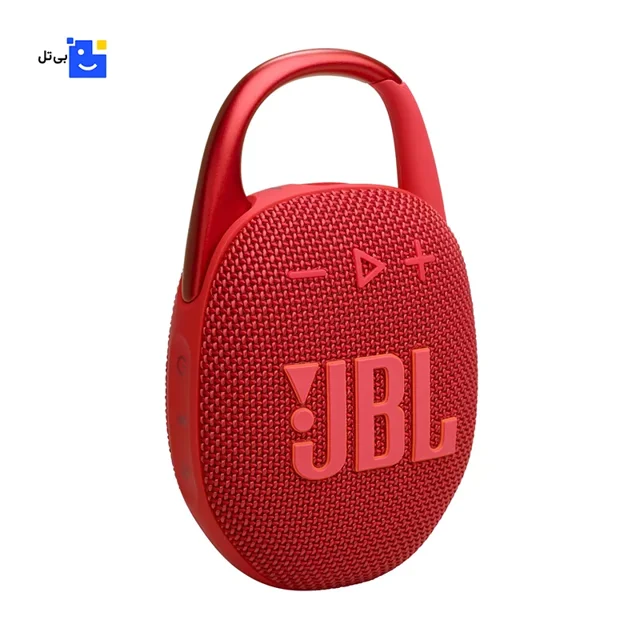 JBL Clip 5 Portable Speaker red