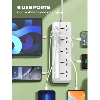 چندراهی برق USB دار