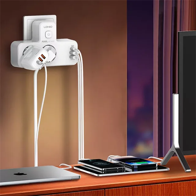 چندراهی برق USB دار