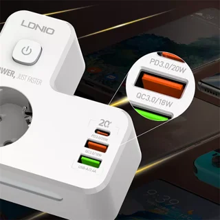 چندراهی برق LDNIO SE2337