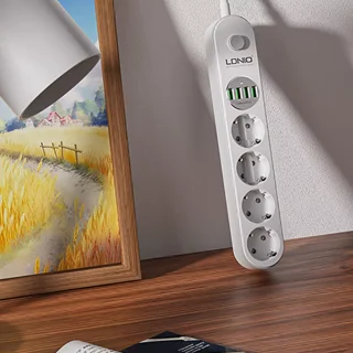 چندراهی برق USB دار