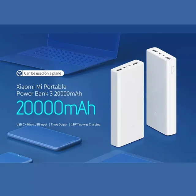 Xiaomi Power Bank 3 20000mAh